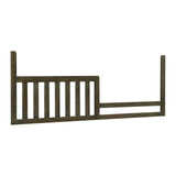 Youth 55" Wide Toddler Guardrail River Rock Brown Casual Wood