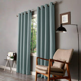 Aurora Home Thermal Insulated Blackout Grommet Top Curtain Panel Pair