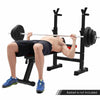 Adjustable Weight Bench With Lbs. Black