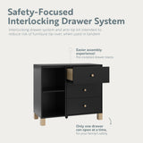 Storkcraft 3 Drawer Combo Dresser