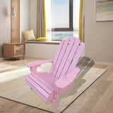 Outdoor Pink Wood Children Chair Modern Contemporary Finish Arm