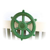 Ship's Wheel Playset Toy Green Plastic