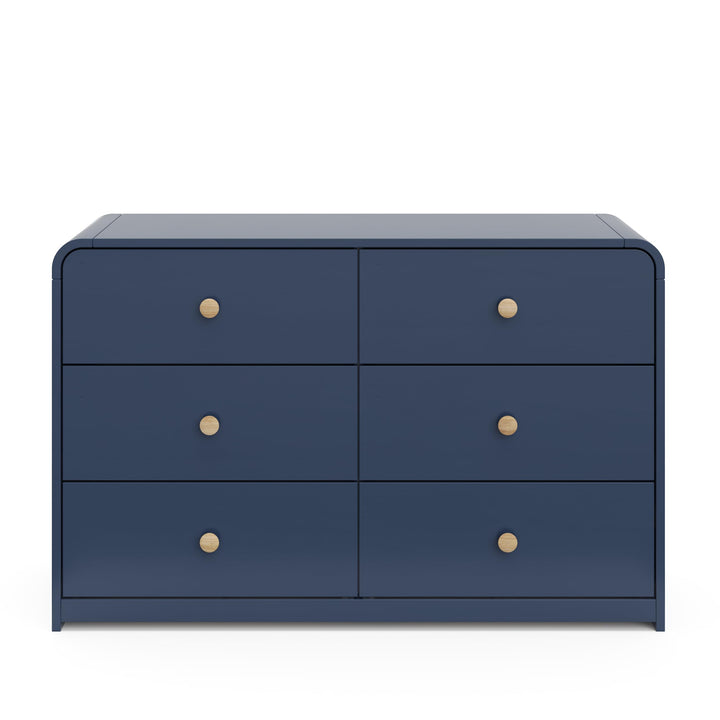 Storkcraft Santos 6 Drawer Dresser (Black) Dresser for Nursery