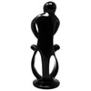 Global Crafts Hand Carved Soapstone 10-inch Tall Family Sculpture