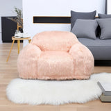 Bean Bag Chair Sofa Foam Filled arge azy Beanbag with Armrests for