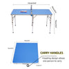 60 X 30in Portable Mid-Size Table Tennis Game Set with Racket