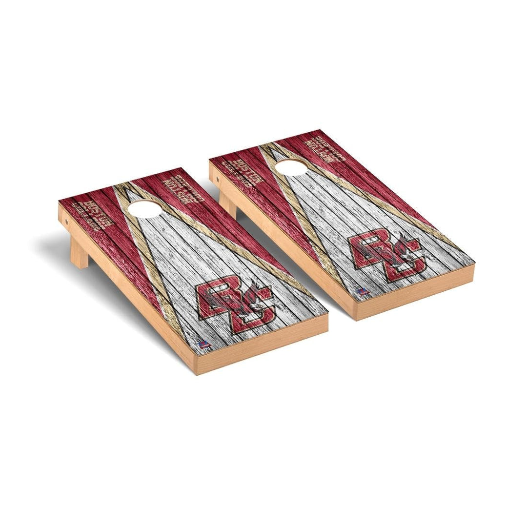 Boston College Eagles Triangle Cornhole Board Set