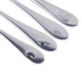 and Berries Stainless Steel Kid's Flatware Set of 4 7"