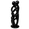 Global Crafts Hand Carved Soapstone 10-inch Tall Family Sculpture