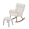 Lounge Recliner Chair Rocking Armchair for Mom and Baby Modern