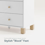 Storkcraft 3 Drawer Combo Dresser