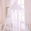 Sheer Harlequin Collapsible Hoop Kids Bed Canopy