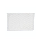 Cream Pointelle Baby Blanket Off-White Solid Color Neutral