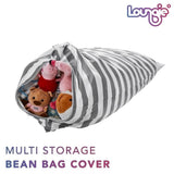 Bean Bag Covers Microfiber 55"x35" Microfiber