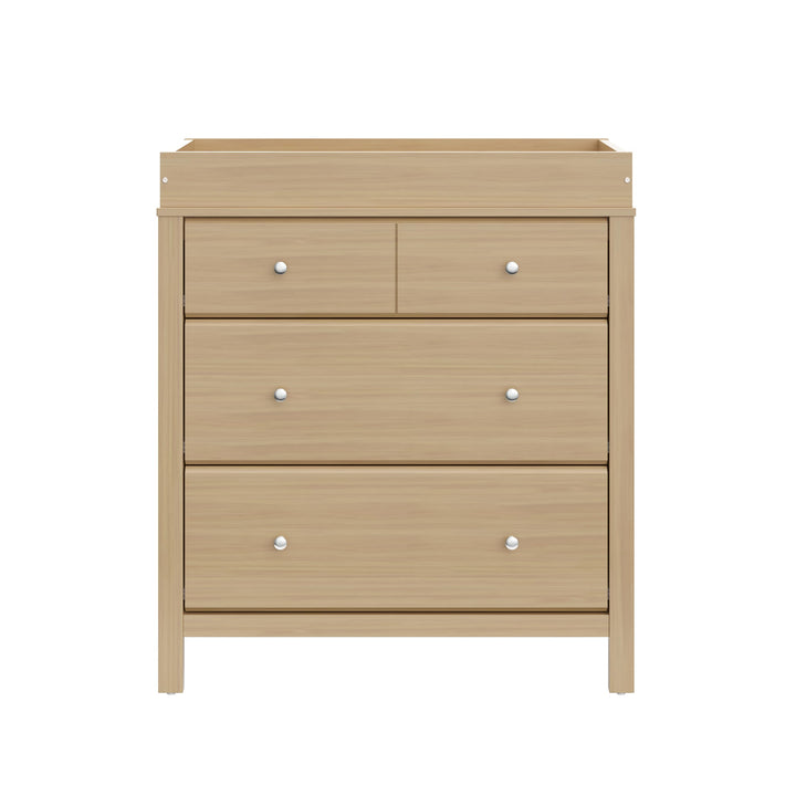 Storkcraft Carmel 3 Drawer Chest with Changing Topper (Driftwood)