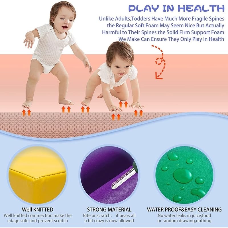 Climb Crawl Foam Activity Play Set Indoor Climbing Toys