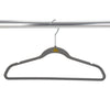 Simplify 100 Pack Kids Velvet Hangers | Slim | Non-Slip Design | Space