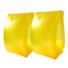 Set of 2 Inflatable Yellow Children's Arm Floats 3 Years and Up 5.5" Plastic