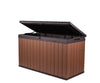 Keter Darwin 150 Gallon Resin Large Deck Box - Organization and