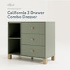 Storkcraft 3 Drawer Combo Dresser