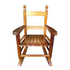 Oak Wood Outdoor Rocking Chair Suitable for Kids