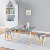 ACEssentials Kids Dipped Table and Stool Set