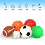 Set of 6 Mini Sports Balls Soccer Ball Basketball Volleyball