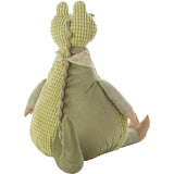 Mina Victory Plush Lines Stuffed Crocodile Plush Toy Green 1'10" x