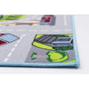 Grey City Roads Kids Fun Play Mat Educational Reversible Rug 1"x58"