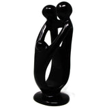 Global Crafts Hand Carved Soapstone 10-inch Tall Family Sculpture