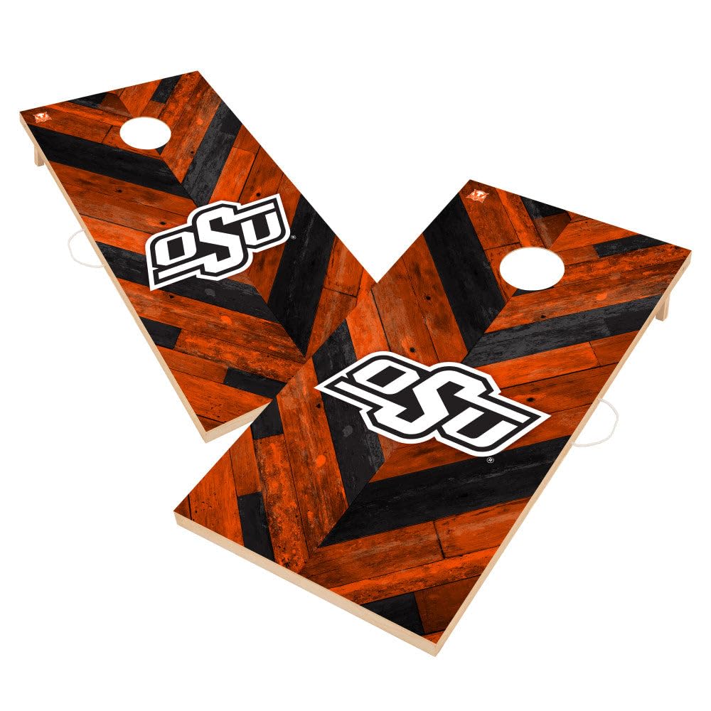 Oklahoma State University Cowboys | 2x4 Solid Wood Cornhole