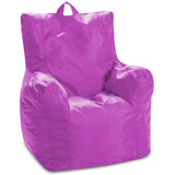 Posh Creations Pasadena Bean Bag Toddlers and Kids, Comfy Chair for Children, Soft Nylon-Purple