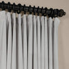 Exclusive Fabrics Signature Extra Wide Blackout Velvet Curtains (1 Panel) - Luxurious Blackout Drapes