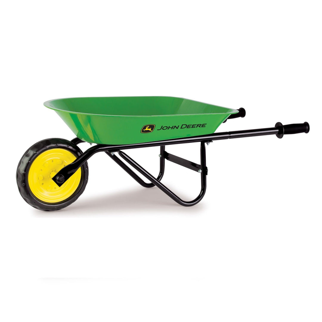 Steel Wheelbarrow Sized Right for Kids Green