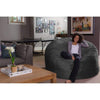 6-foot Memory Foam Bean Bag Chair