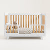 Storkcraft Beckett 3-in-1 Convertible Crib (White with Natural)