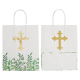 15x Religious Party Gift Bags for Kids Christening Baptism First Multi