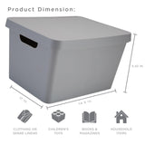 Simplify Vinto Storage Box Stackable Home Organization