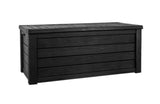 Keter Outdoor Storage Deck Box 150 Gallon Resin Patio Bin & Bench