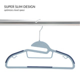 Simplify Kids 12 Pack Collar Ultimate Hangers Non Slip Slim Space