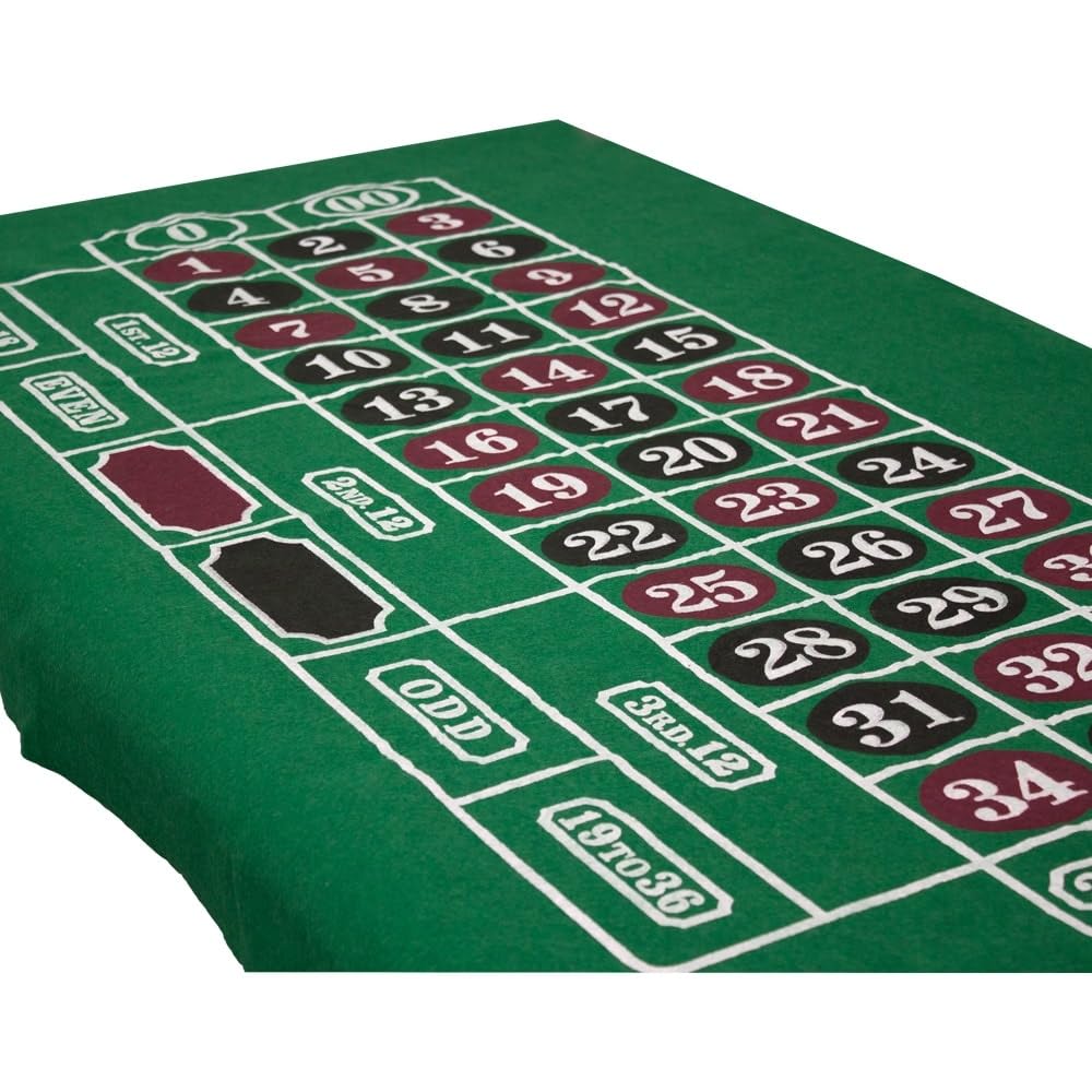 36"x72" Casino Tabletop Layout Felt Table Top Cover