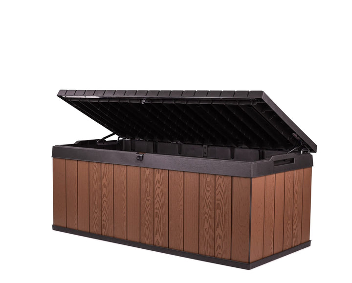 Keter Darwin 100 Gallon Resin Deck Box - Organization