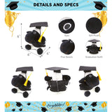 Soft Black Nose Sheep Graduation Plush Toy with Gown and Cap 6