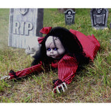 Haunted Hill Farm 43" Crawling Girl Halloween