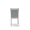 East West Furniture MZC0T15 Monza Parsons Dining Chairs - Baby