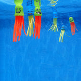 Set of 6 Multicolor Jellyfish Slow Sinking Dive Game 5"