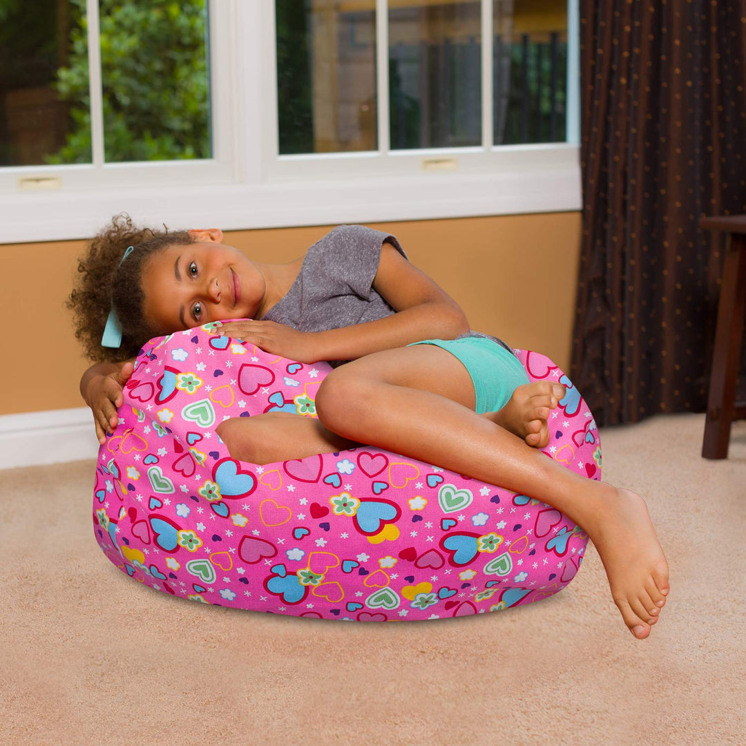 Big Comfy Bean Bag Chair: Posh Beanbag Chairs with Removable