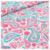 Kids Girls Teen Paisley Comforter Set Colorful