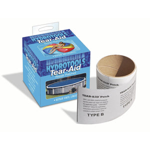 3" Gray Hydrotools Tear-aid Multi-use Vinyl Repair Patch for Pools Plastic