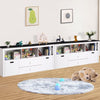 Kids Bookshelf and Toy Storage White Casual